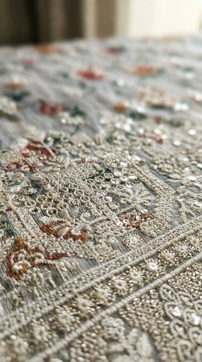 Gulzaar – Light Skin | Embroidered Festive Two-Piece Unstitched Suit